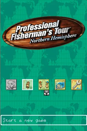 Professional Fisherman's Tour - Northern Hemisphere (USA) screen shot title